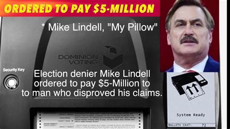 mike lindell to pay 5 million